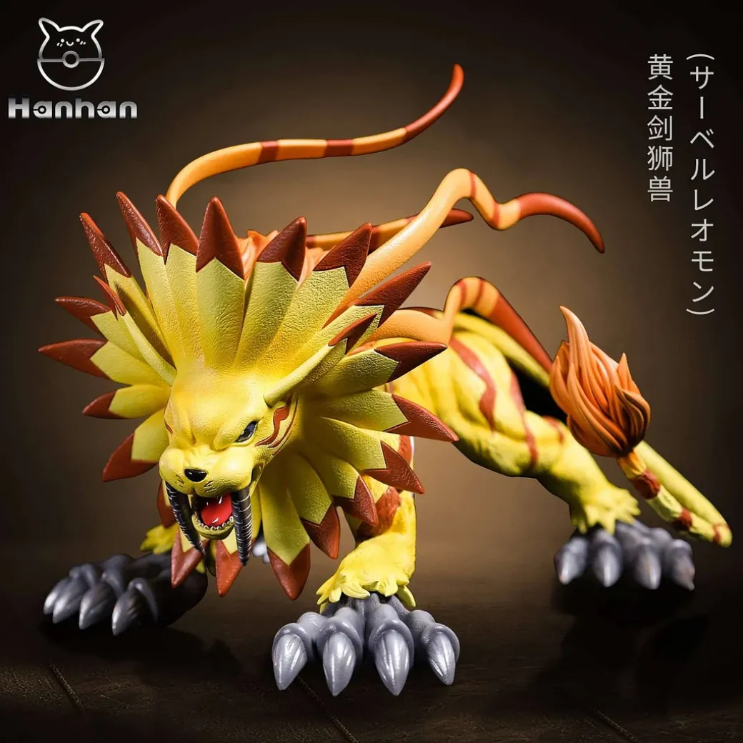 SaberLeomon - Digimon Resin Statue - Hanhan-Studio