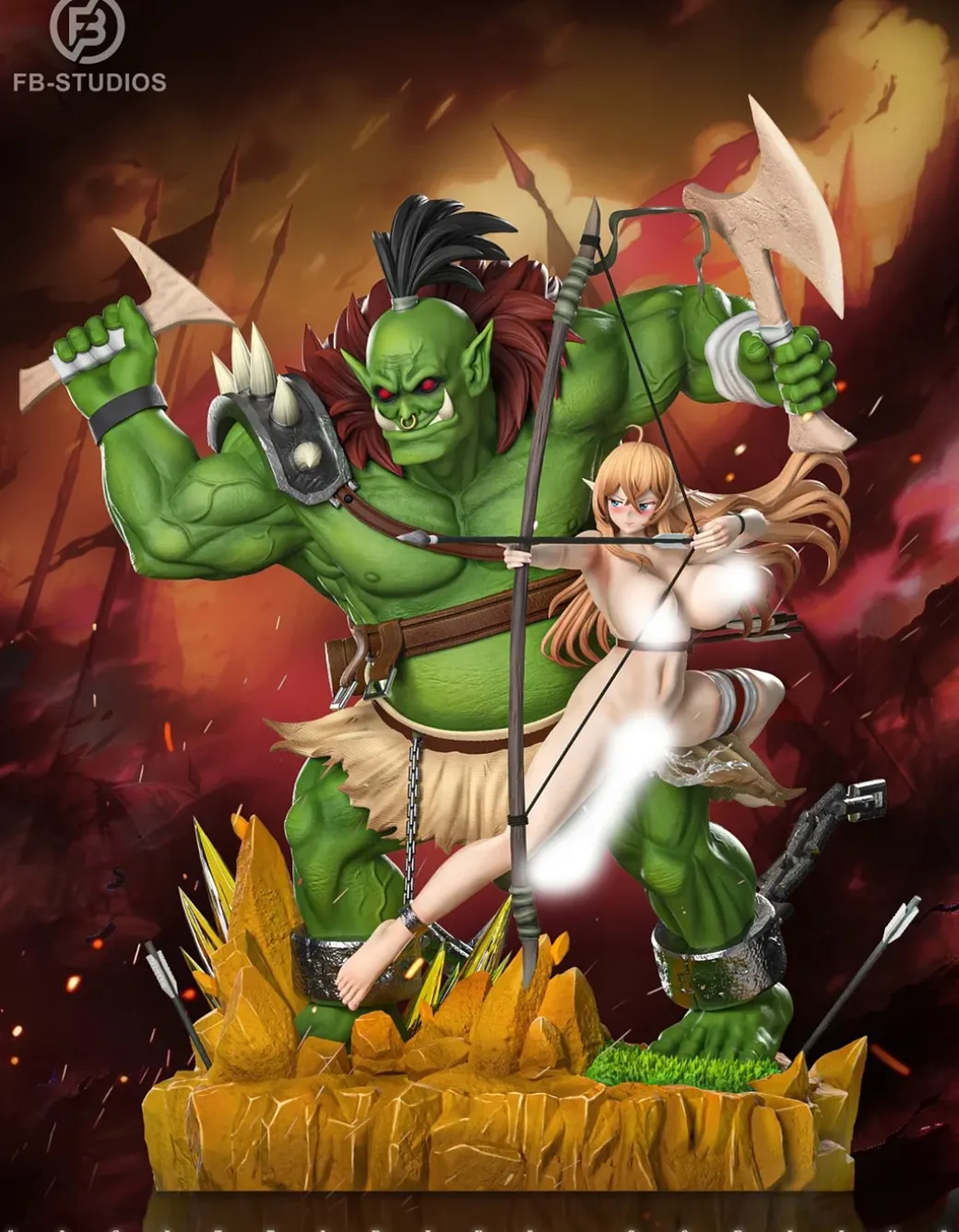 Sagittarius Goblins - Goblin Slayer Resin Statue - FB Studio