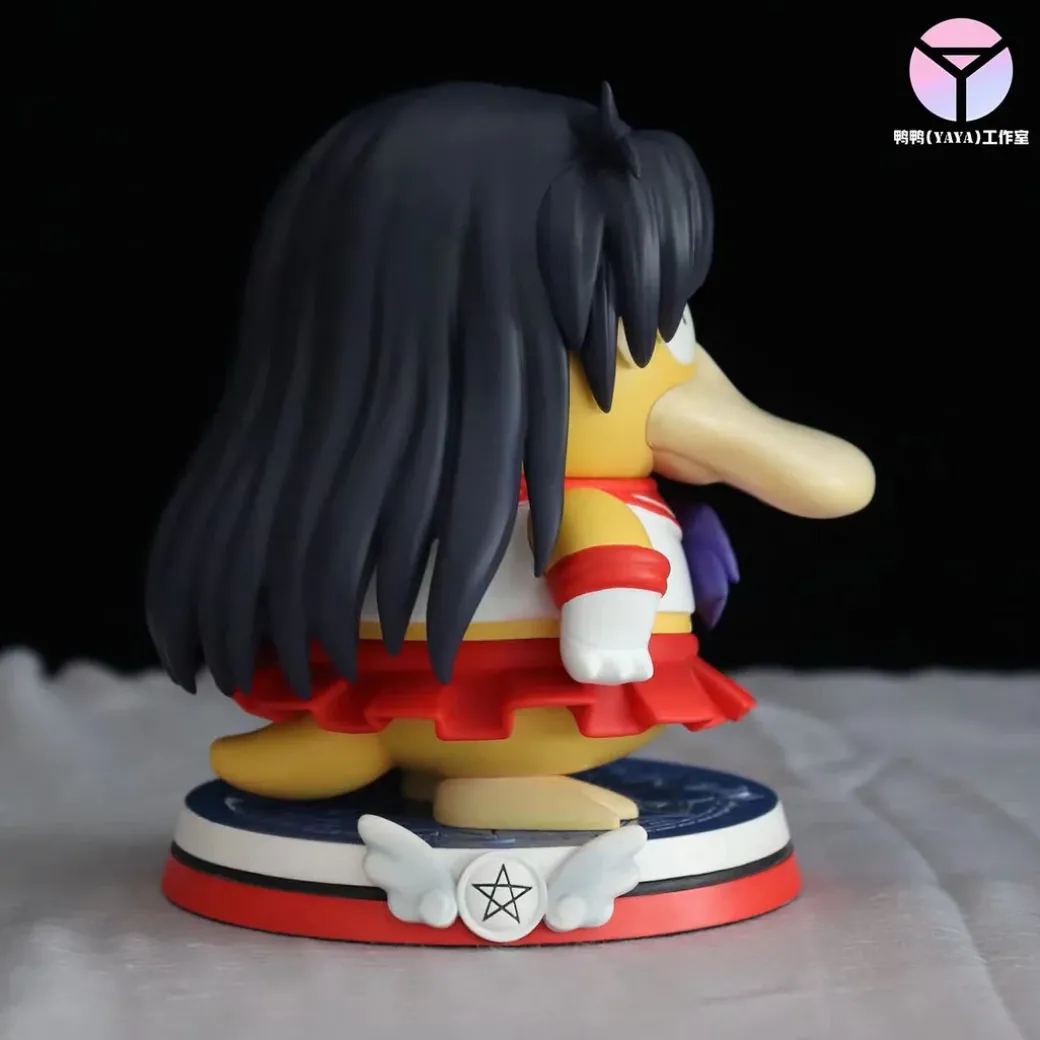 Sailor Mars/ Rei Hino Cosplay Psyduck - Sailor Moon Pokemon Resin Statue - YAYA Studios