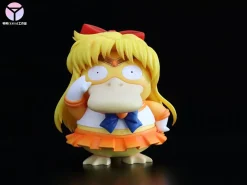 Sailor Venus Cosplay Psyduck - Sailor Moon Pokemon Resin Statue - YAYA Studios