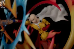 Saitama vs Son Goku - One Punch-Man Dragon Ball Resin Statue - YinJi Studio