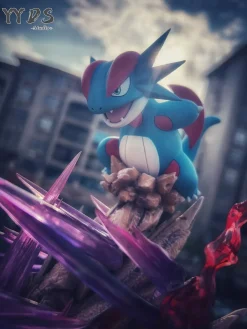 Salamence Cosplay Pikachu & Salamence - Pokemon Resin Statue - YYDS Studios