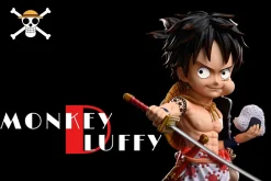 Samurai Monkey D. Luffy - ONE PIECE Resin Statue - A Plus Studios