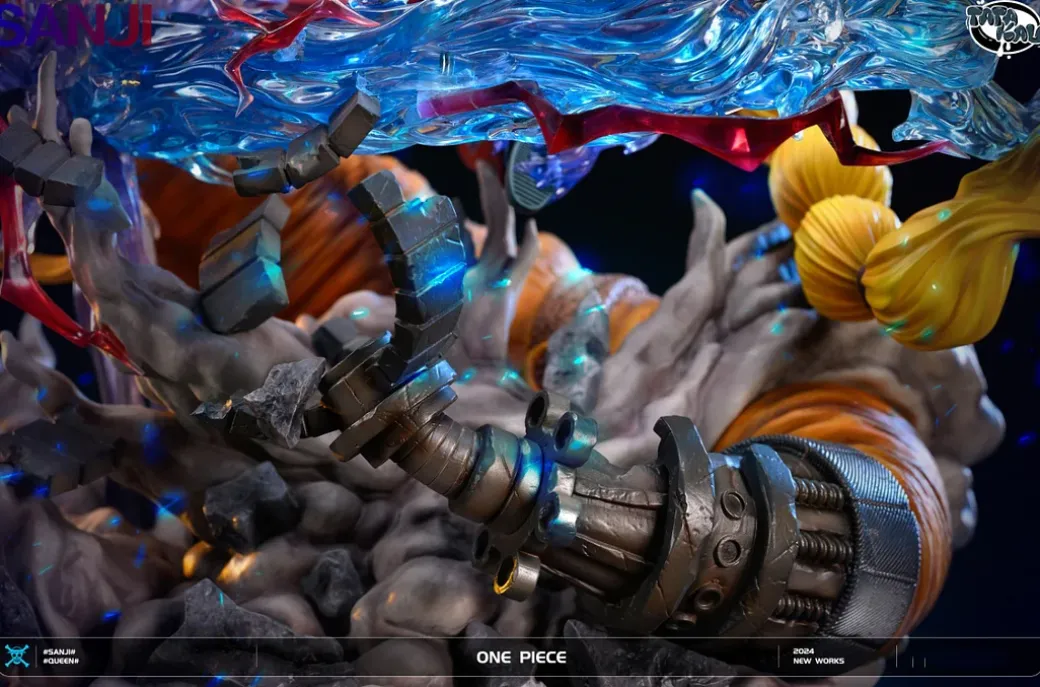 Sanji vs Queen - ONE PIECE Resin Statue - TataKau Studio