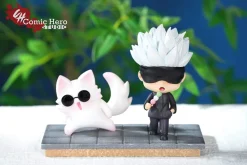 Satoru Gojo & Cat Ver. Satoru Gojo - Jujutsu Kaisen Resin Statue - Comic Hero Studio