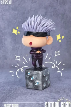Satoru Gojo Cosplay Shin-chan - Jujutsu Kaisen Crayon Shin-chan Resin Statue - HuanZhuangShe Studio