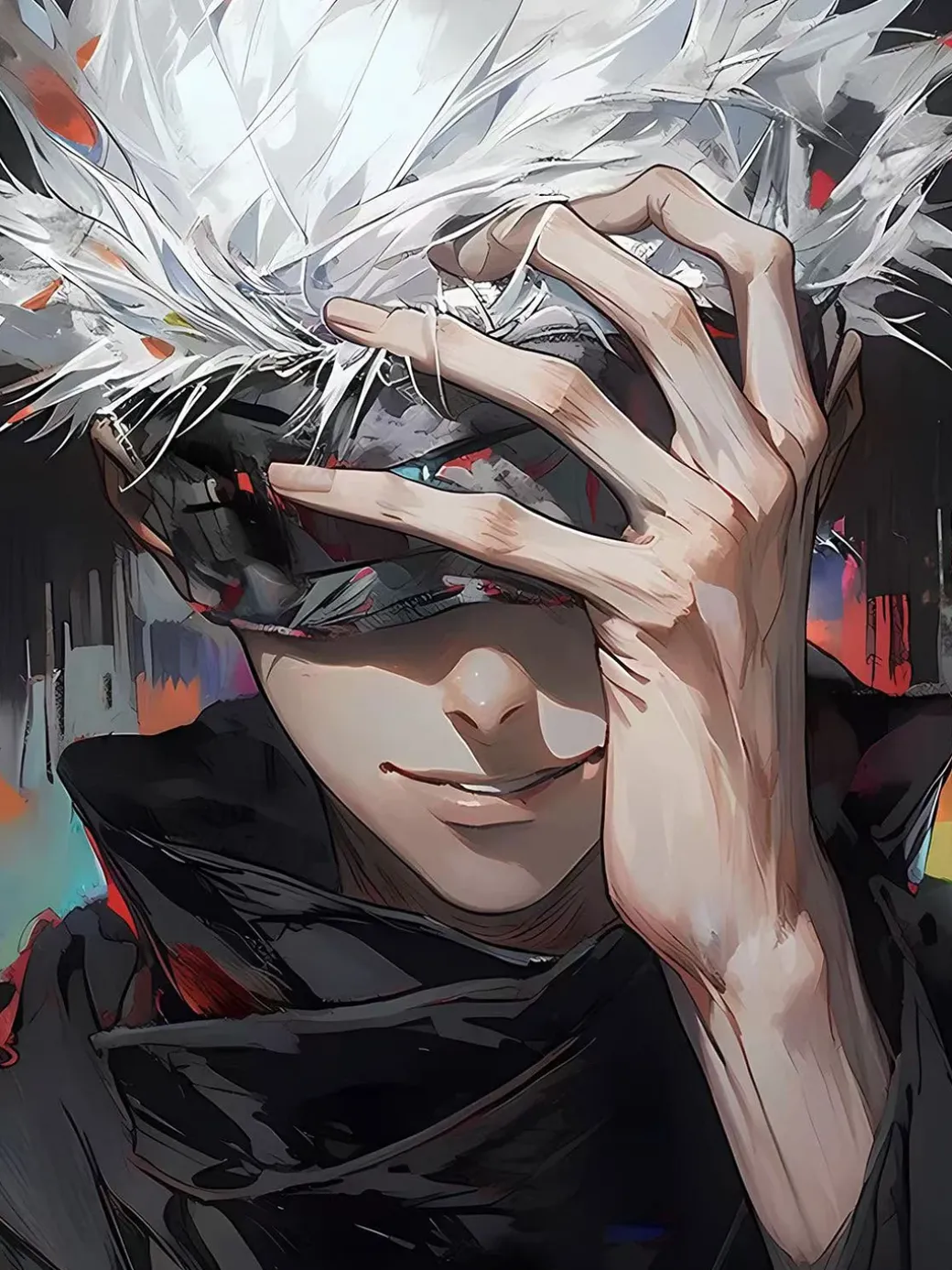 Satoru Gojo Decorative Painting - Jujutsu Kaisen - Xingkong Studio