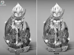 SD & WCF Scale Majin Vegeta - Dragon Ball Resin Statue - Deyin-Studios