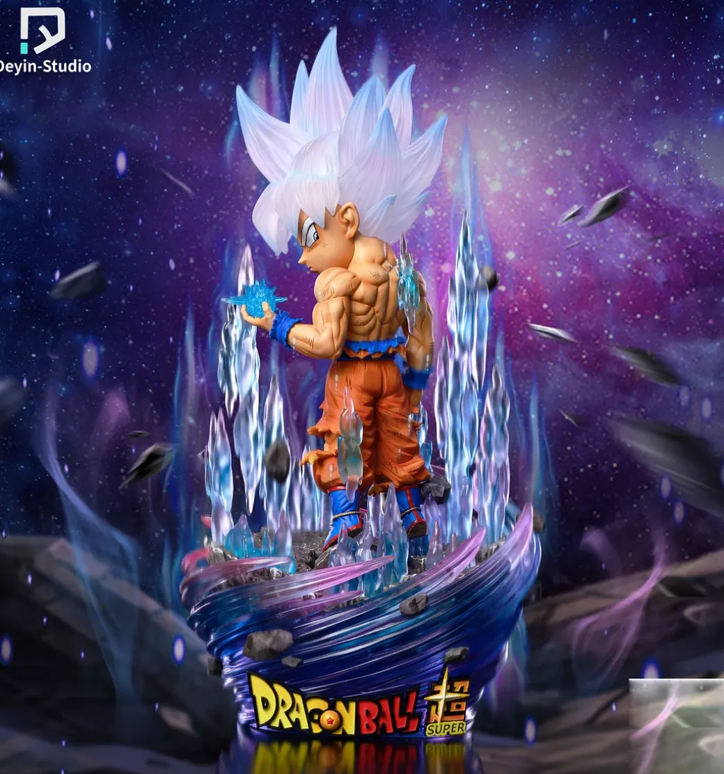 SD & WCF Scale Ultra Instinct Goku - Dragon Ball Resin Statue - Deyin-Studios
