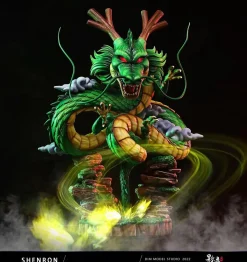 SD Scale Earth Shenron with LED - Dragon Ball Resin Statue - D-M Studios