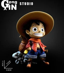 SD Scale Jungle Adventure Monkey D. Luffy - ONE PIECE Resin Statue - GengXin Studio