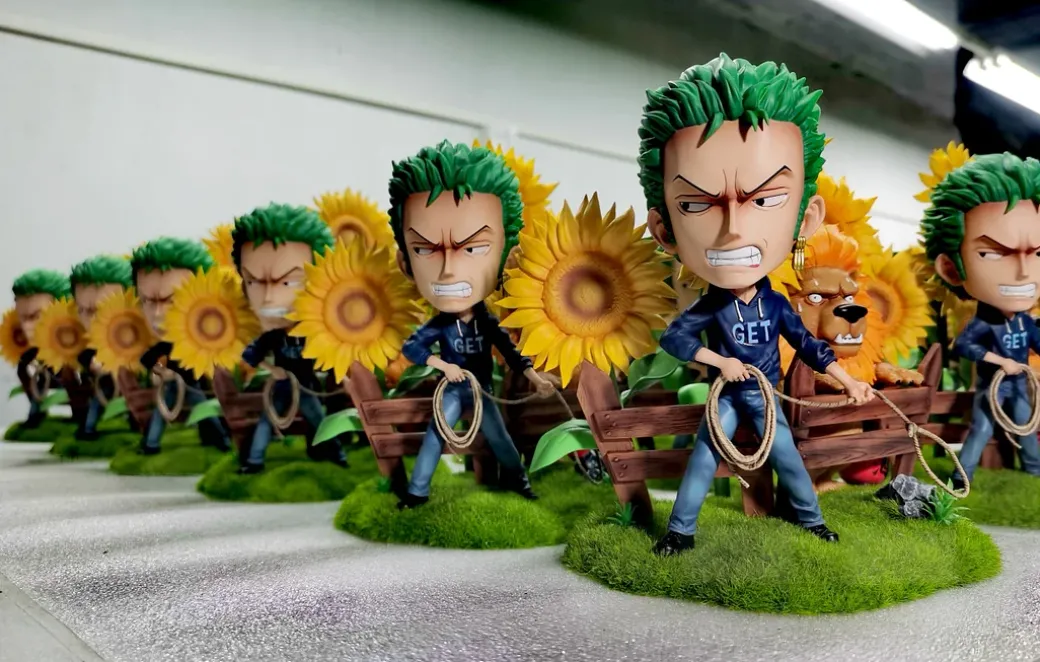 SD Scale Roronoa Zoro Finding Wine & Lion - ONE PIECE Resin Statue - PJMQ Studios