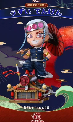 SD Scale Sound Hashira Uzui Tengen - Demon Slayer: Kimetsu no Yaiba Resin Statue - JH Studio