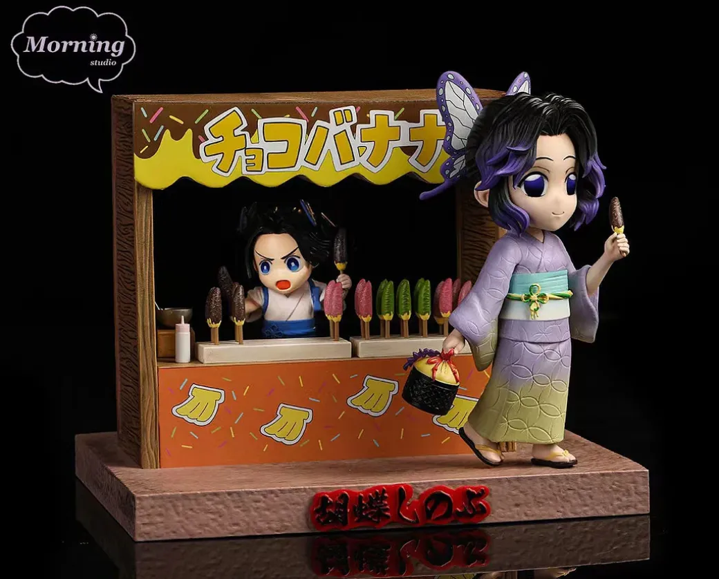 SD Scale Summer Festival Kochou Shinobu - Demon Slayer: Kimetsu No Yaiba Resin Statue - Morning Studios