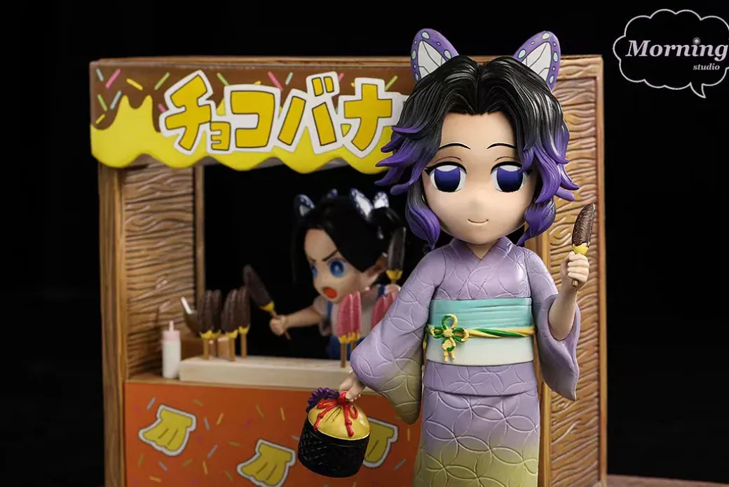 SD Scale Summer Festival Kochou Shinobu - Demon Slayer: Kimetsu No Yaiba Resin Statue - Morning Studios