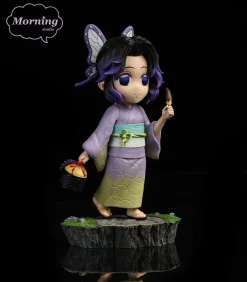SD Scale Summer Festival Kochou Shinobu - Demon Slayer: Kimetsu No Yaiba Resin Statue - Morning Studios