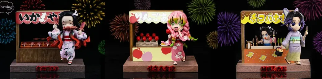 SD Scale Summer Festival Kochou Shinobu - Demon Slayer: Kimetsu No Yaiba Resin Statue - Morning Studios