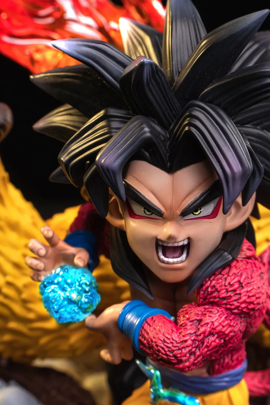 SD Scale Super Saiyan 4 Son Goku - Dragon Ball GT Resin Statue - Knife-Studio