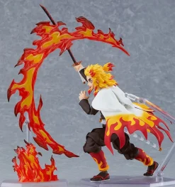 Second Edition Figma Series Kyojuro Rengoku - Demon Slayer: Kimetsu no Yaiba Official Statue - Max Factory