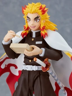 Second Edition Figma Series Kyojuro Rengoku - Demon Slayer: Kimetsu no Yaiba Official Statue - Max Factory