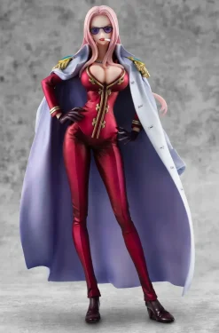Second Edition Portrait of Pirates Series Limited Edition Black Cage Ver. Hina - ONE PIECE Official Statue - MegaHouse