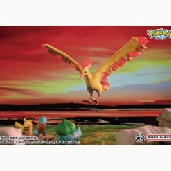 Second Edition Scale World Kanto Region Legendary Birds - Pokemon Official Statue - BANDAI SHOKUGAN