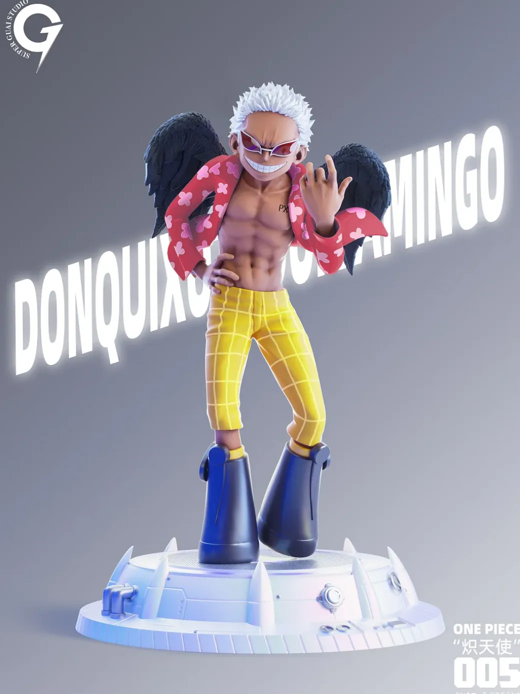 Seraphim Donquixote Doflamingo - ONE PIECE Resin Statue - Super Guai Studio