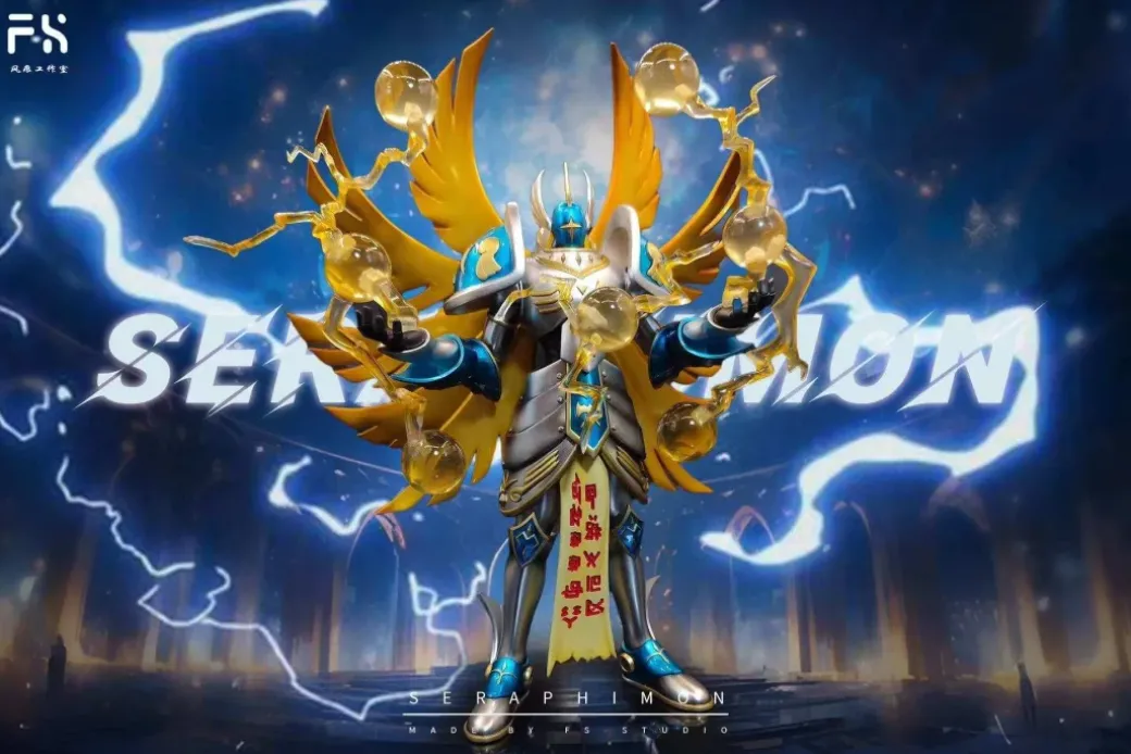 Seraphimon - Digimon Resin Statue - Fh Studios