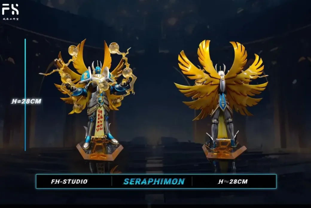 Seraphimon - Digimon Resin Statue - Fh Studios