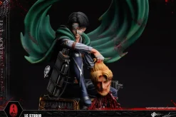 Seriously Injured Squad Captain Levi Ackerman - Attack On Titan Resin Statue - LC-Studios