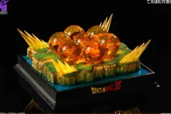 Seven Dragon Balls Base with LED - Dragon Ball Resin Statue - Scene Club Studio