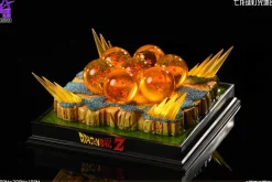 Seven Dragon Balls Base with LED - Dragon Ball Resin Statue - Scene Club Studio