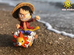 Shaking Boat Monkey D Luffy - ONE PIECE Resin Statue - sun Studio