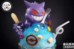Shaved Ice Cup Ver. Gengar - Pokemon Resin Statue - King Finger Studios