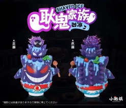 Shaved Ice Series 001 Gengar Family - Pokemon Resin Statue - Pokemon Studio