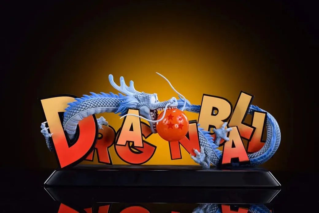 Shenron Bitting Dragon Ball - Dragon Ball Resin Statue - MAO Studios
