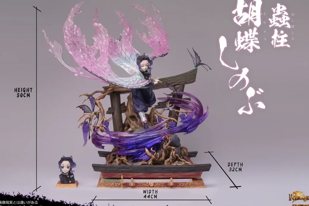 Shinobu Kochou with LED - Demon Slayer: Kimetsu no Yaiba Resin Statue - PCHouse Studios