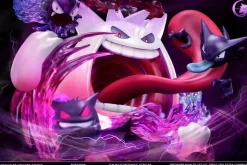 Shiny Colour Gigantamax Gengar with LED - Pokemon Resin Statue - Crescent-Studios