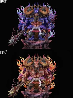 Shuron Hakke Human Beast Form Kaido - ONE PIECE Resin Statue - BBF Studios