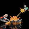 Silhouette Moment Series First Battle of Chiaotzu & Krillin - Dragon Ball Resin Statue - ShenYin Studio