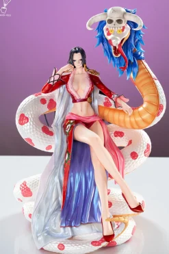 Sitting Boa Hancock - ONE PIECE Resin Statue - Brain Hole Studio
