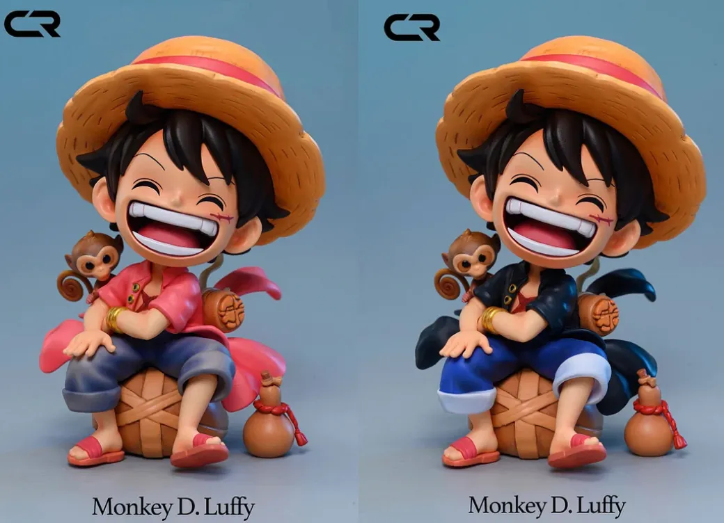 Sitting Chibi Ver. Monkey D. Luffy - ONE PIECE Resin Statue - CR-Studio