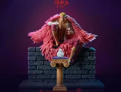 Sitting Donquixote Doflamingo - ONE PIECE Resin Statue - ShanDianMoWan Studio