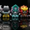 Sitting In A Row Set 2 - Pokemon Resin Statue - N2 Studios