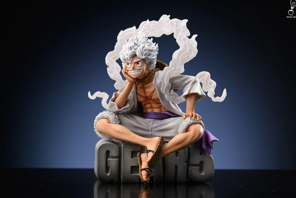 Sitting Nika Luffy - ONE PIECE Resin Statue - Brain Hole Studio