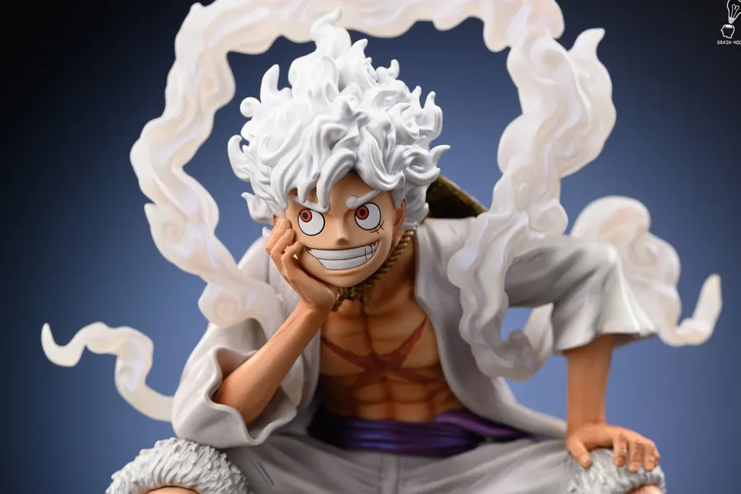 Sitting Nika Luffy - ONE PIECE Resin Statue - Brain Hole Studio