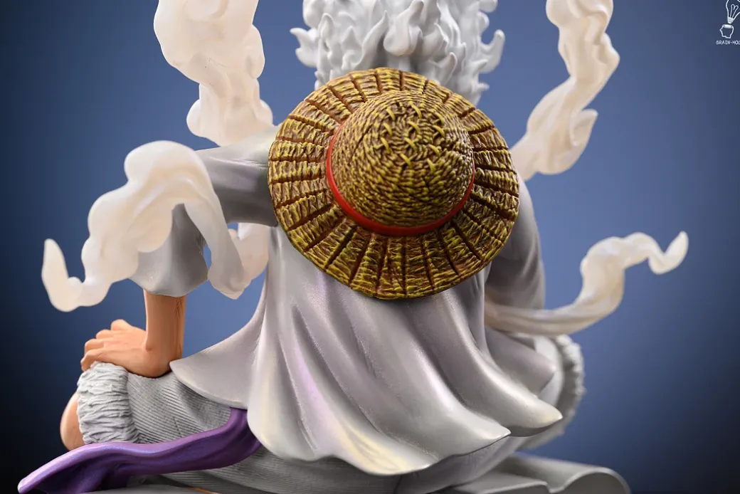 Sitting Nika Luffy - ONE PIECE Resin Statue - Brain Hole Studio