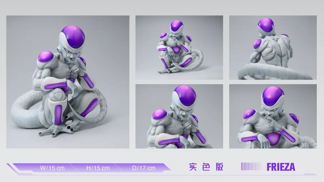 Sitting Series 006 Frieza - Dragon Ball Resin Statue - Wink Studio