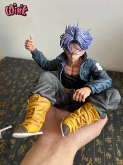 Sitting Series 002 Trunks - Dragon Ball Resin Statue - Wink Studio