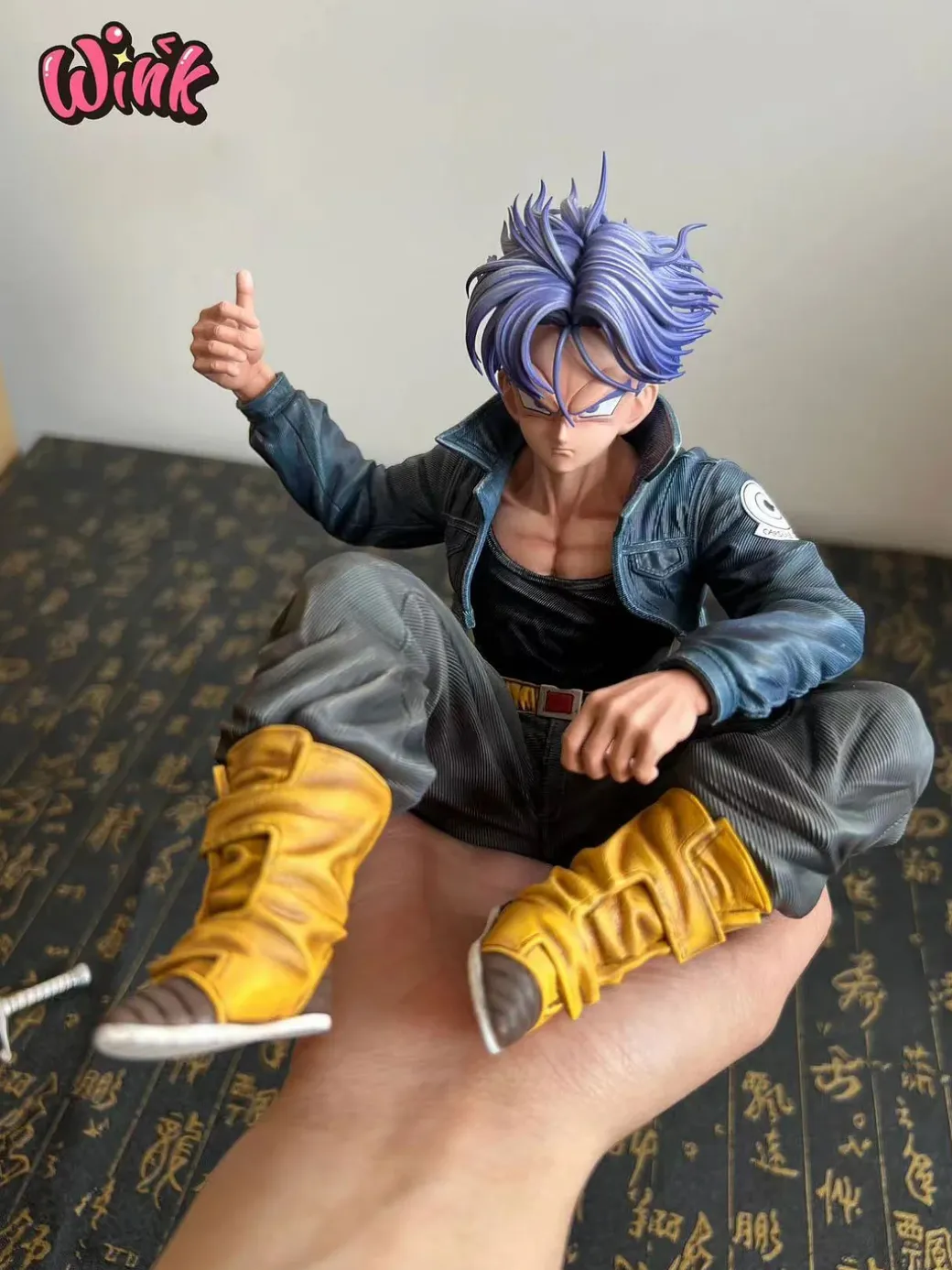 Sitting Series 002 Trunks - Dragon Ball Resin Statue - Wink Studio